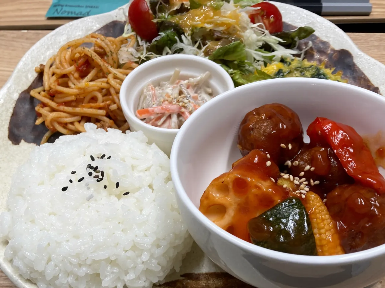 café Nomad の日替わりランチ